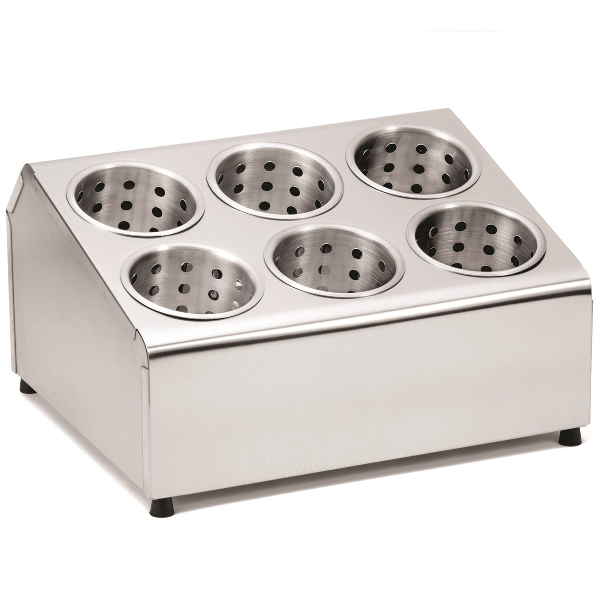 Holder, Flatware Cylinder, 6 Slots, 2 Tier,1 - 1 EACH