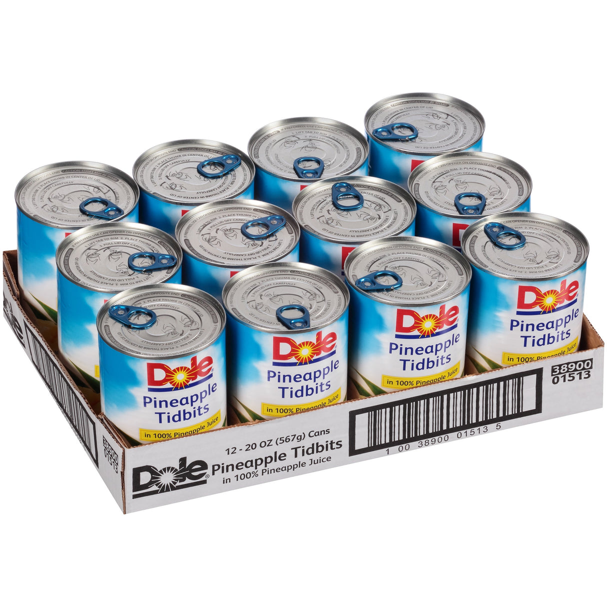Pineapple Tibits, In Juice,12 - 20 OUNCE