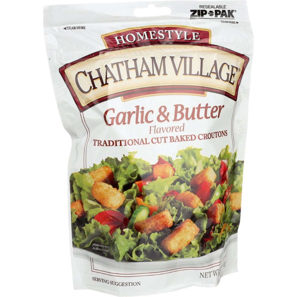 Croutons, Traditional Cut, Garlic & Butter,12 - 5 OUNCE