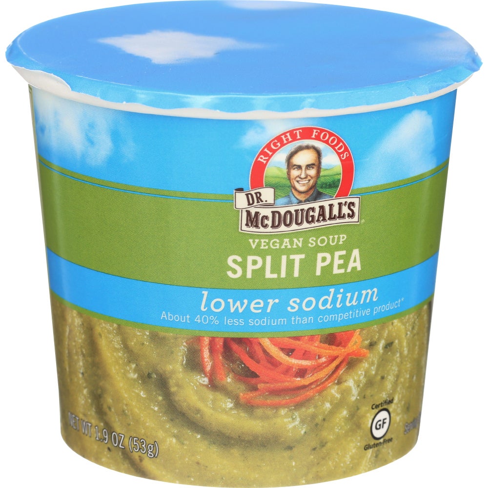 Soup, Split Pea, Microwavable,6 - 1.9 OUNCE
