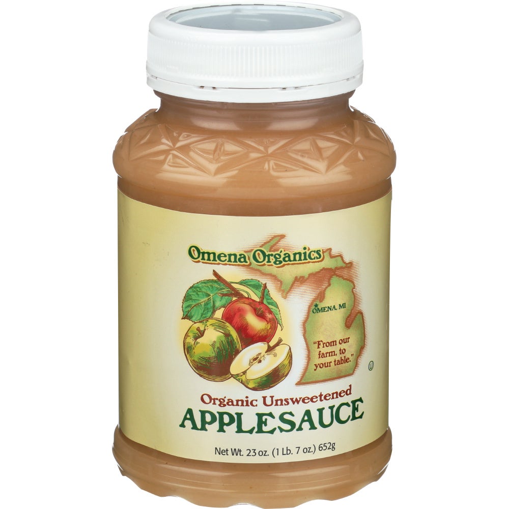 Applesauce, Unsweetened,12 - 23 OUNCE