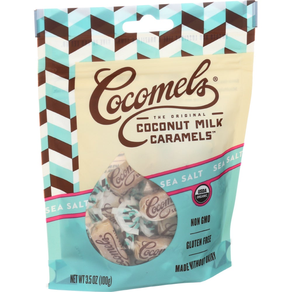Candy, Caramel, Sea Salt, Coconut Milk,6 - 3.5 OUNCE