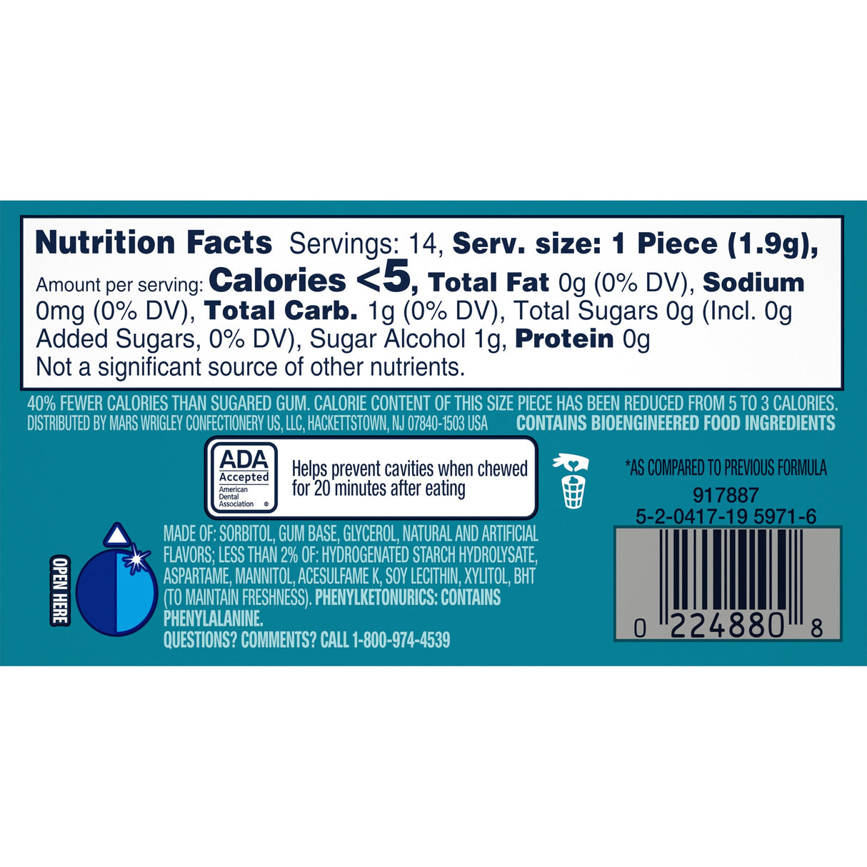 Gum, Wintermint,12 - 12 COUNT