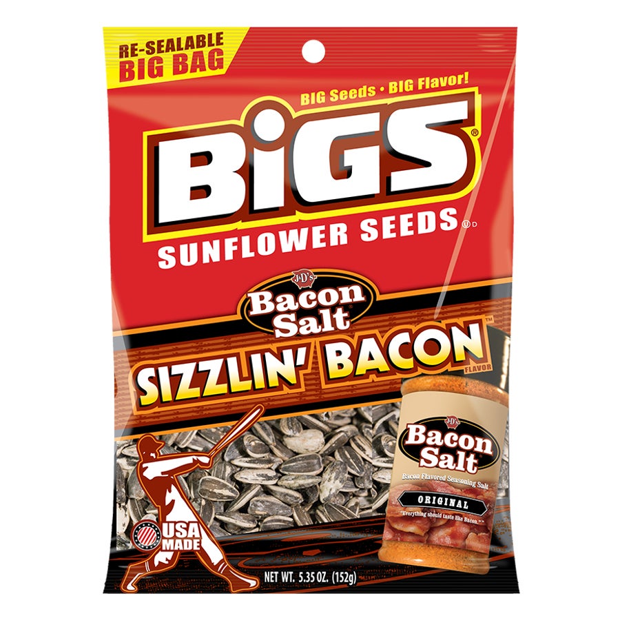 Seeds, Sunflower, Bacon, 5.35 Ounce,12 - 1 COUNT