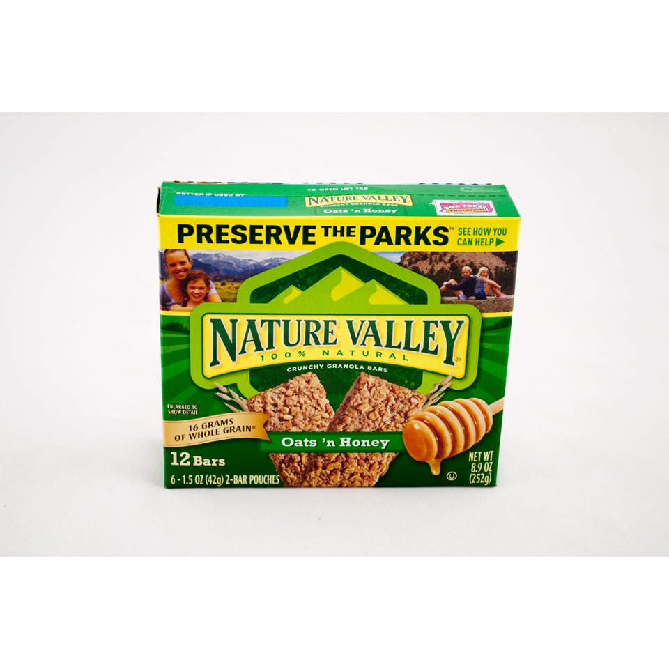 Granola Bars, Crunchy, Oats & Honey, 1.49 Ounce,6 - 12 COUNT