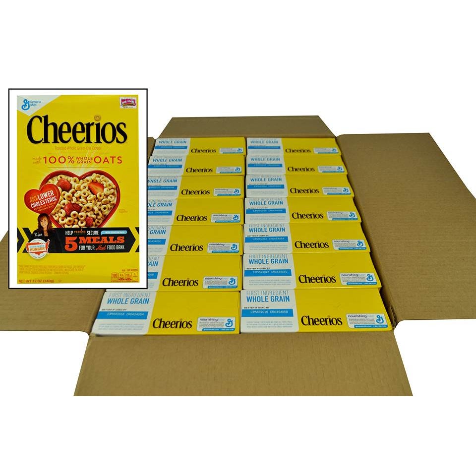Cereal, Cheerios,14 - 12 OUNCE