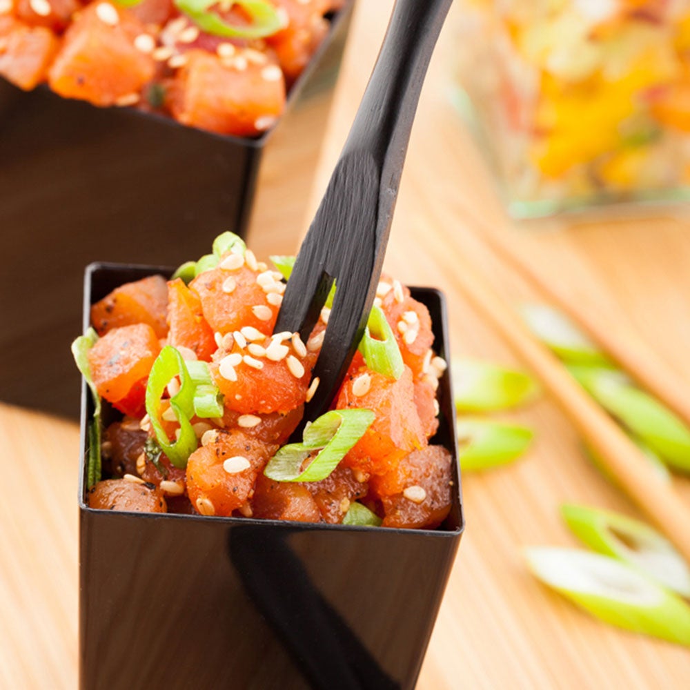 Forks, 3.5 Inch, Bamboo, Black, 3.5 Linear Inch,1 - 100 COUNT