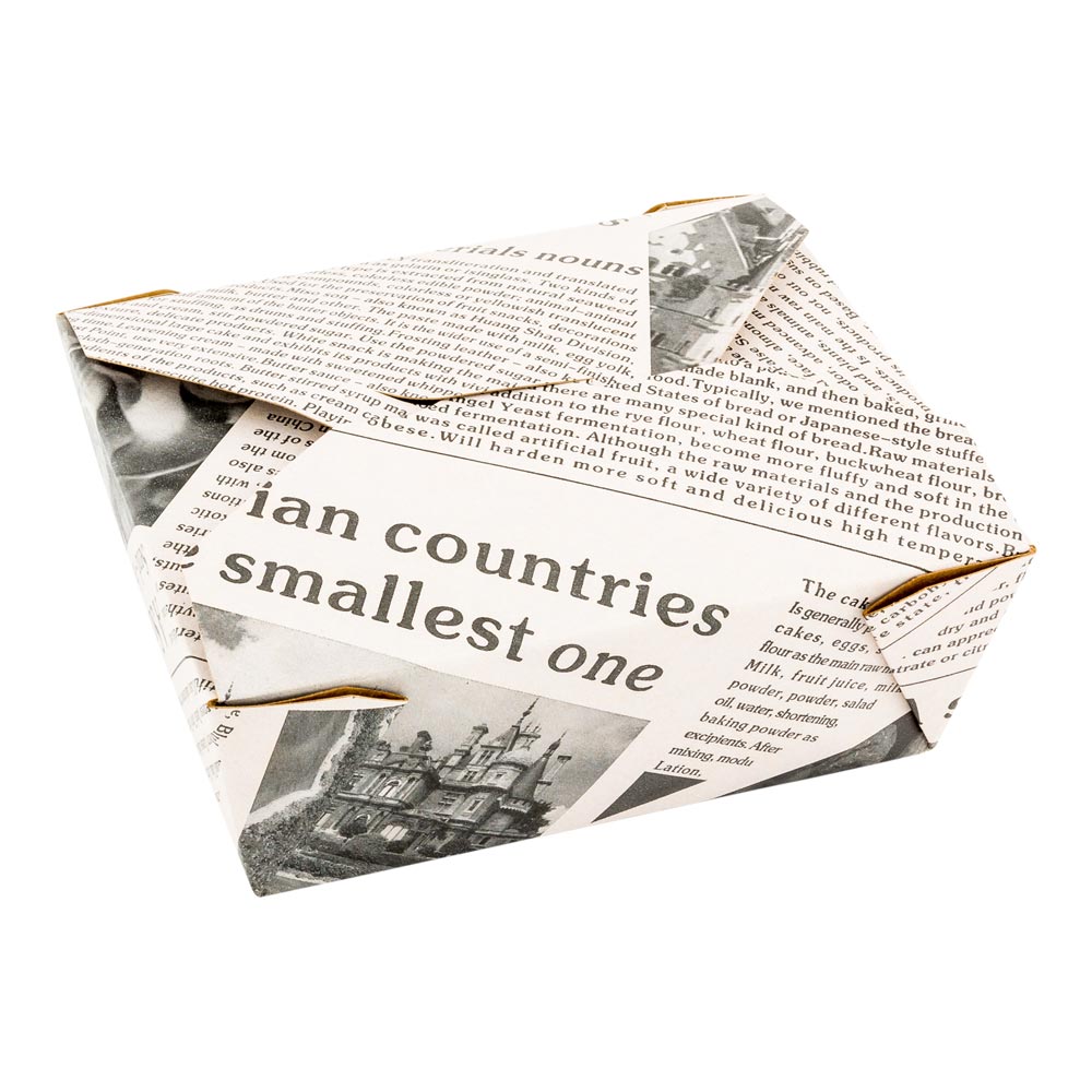 Boxes, Take-Out, 45 Ounce # 8, Paper, News Print, 45 Ounce,1 - 200 COUNT