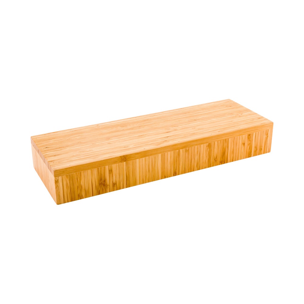 Riser, 20.5 x 7 x 3.25 Inch, Rectangular, Natural, Bamboo, Short,1 - 1 EACH