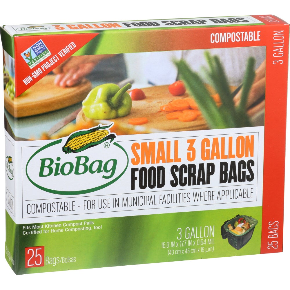 Bags, Food Scrap, Small, 3 Gallon,12 - 25 COUNT