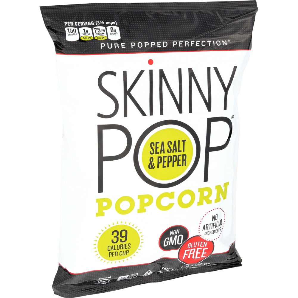 Popcorn, Ready to Eat, Sea Salt & Pepper,12 - 4.4 OUNCE