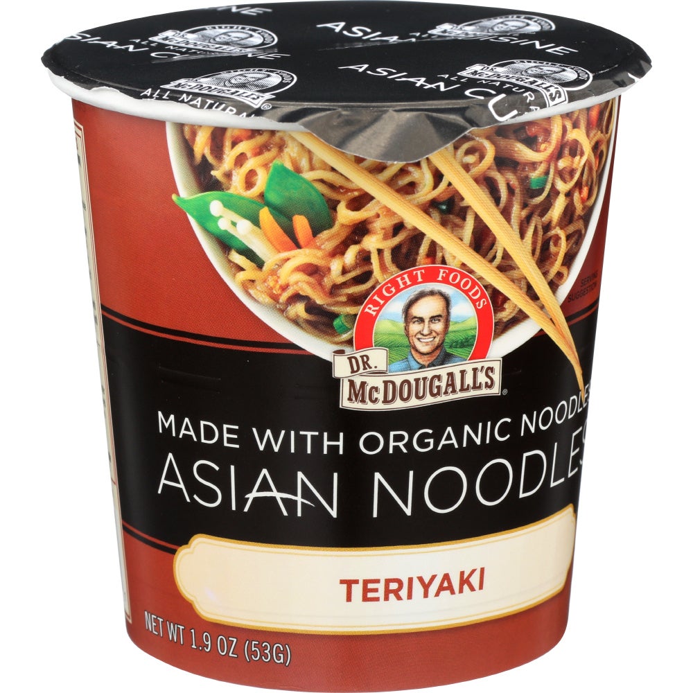 Entree, Asian Noodle, Teriyaki, Microwavable,6 - 1.9 OUNCE