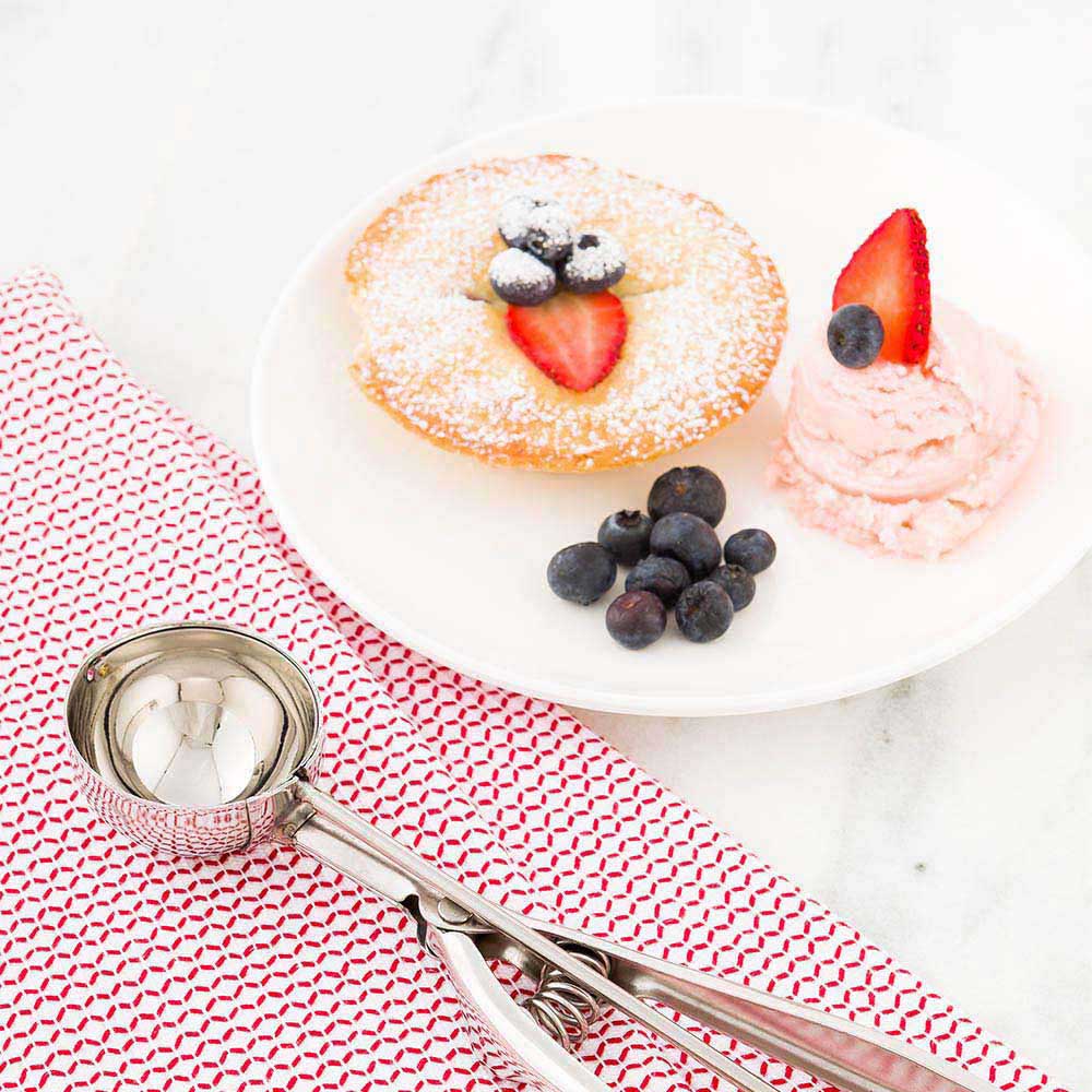 Disher, #24, Stainless Steel, 1.67 Ounce, 1.67 Ounce,1 - 1 EACH