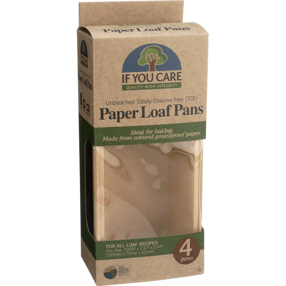 Pans, Loaf, Greaseproof, Paper,6 - 4 COUNT