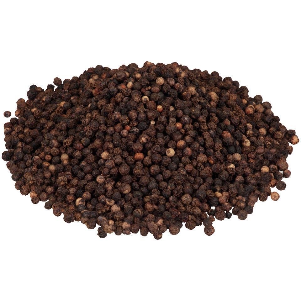Pepper, Black, Whole,3 - 5.75 POUND