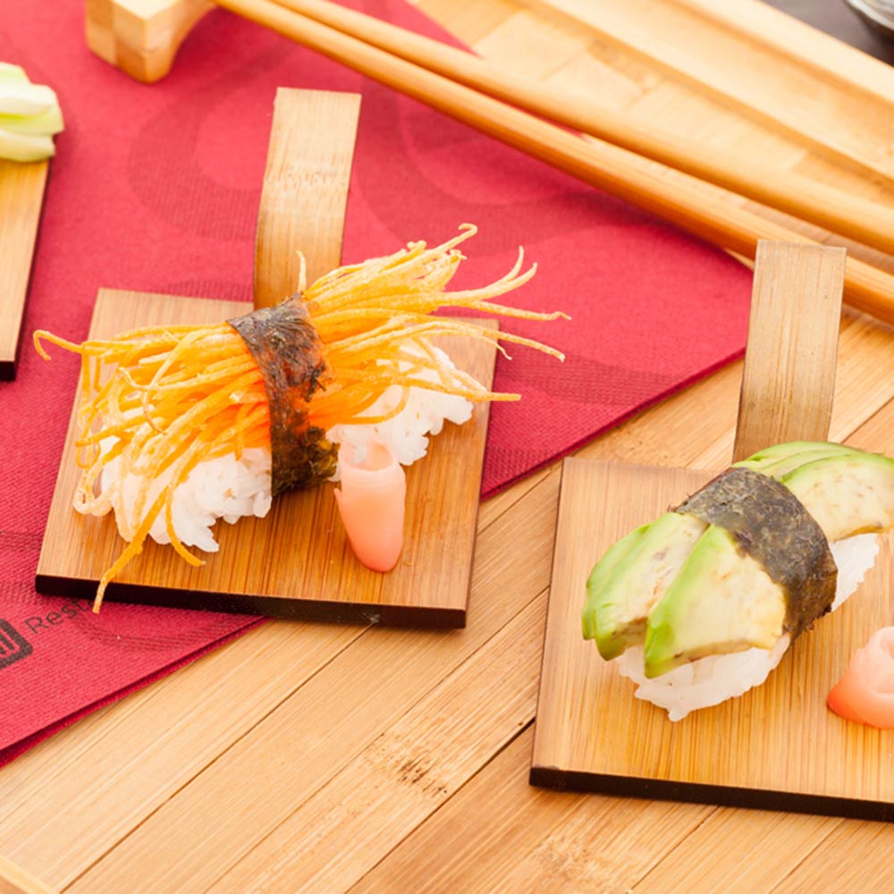 Trays, Serving, 3 Inch, Square, Natural, Bamboo, 3 Linear Inch,1 - 100 COUNT