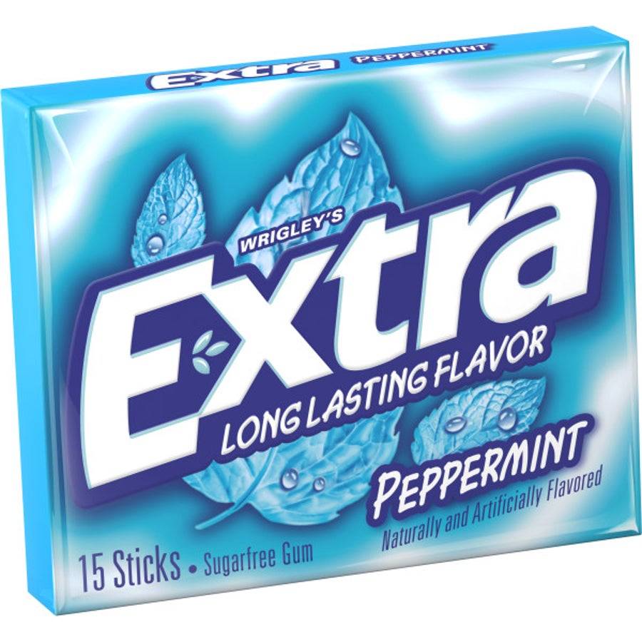 Gum, Peppermint, Sugar-Free,120 - 15 COUNT