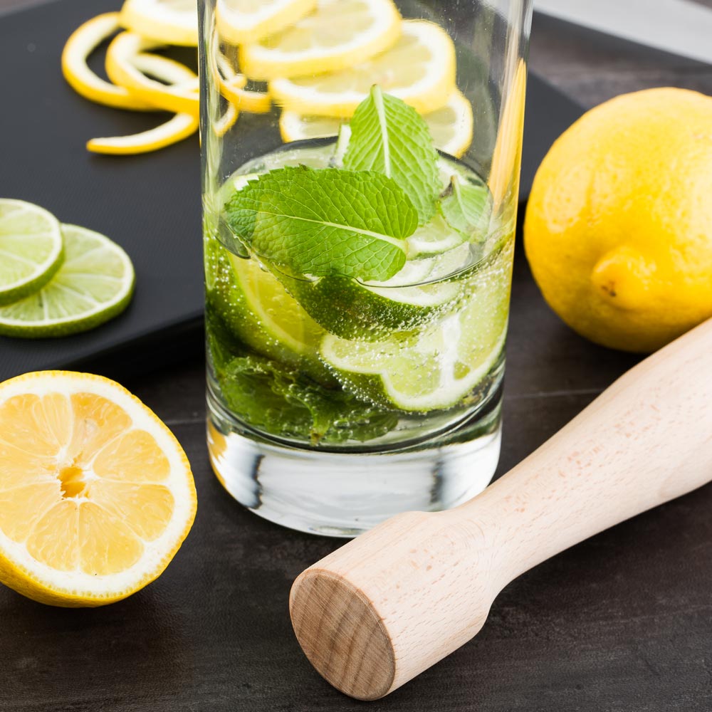 Muddler, Wood, 9.75 Inch, Natural, 9.75 Linear Inch,1 - 1 EACH