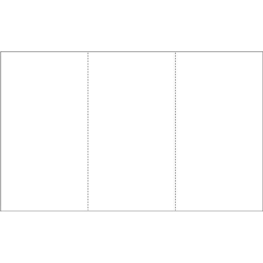 Paper, Perforated, 8.5 x 14 Inch, Blank,1 - 500 COUNT