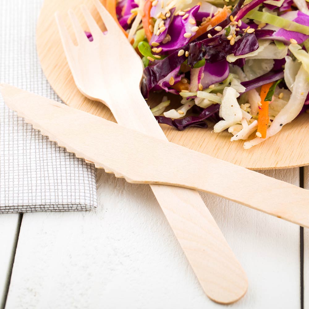 Knives, 6.5 Inch, Birch Wood, Natural, 6.5 Linear Inch,1 - 500 COUNT