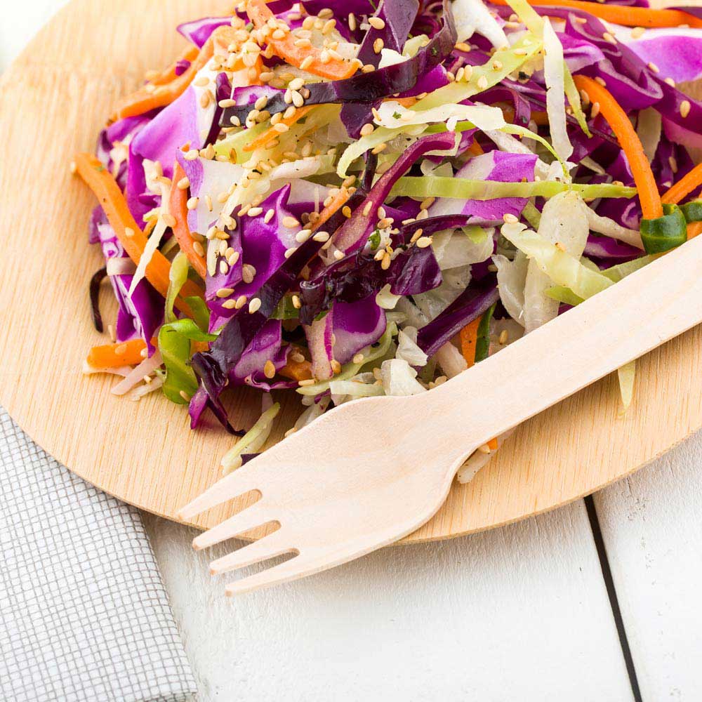 Forks, 6.5 Inch, Birch Wood, Natural, 6.5 Linear Inch,1 - 500 COUNT