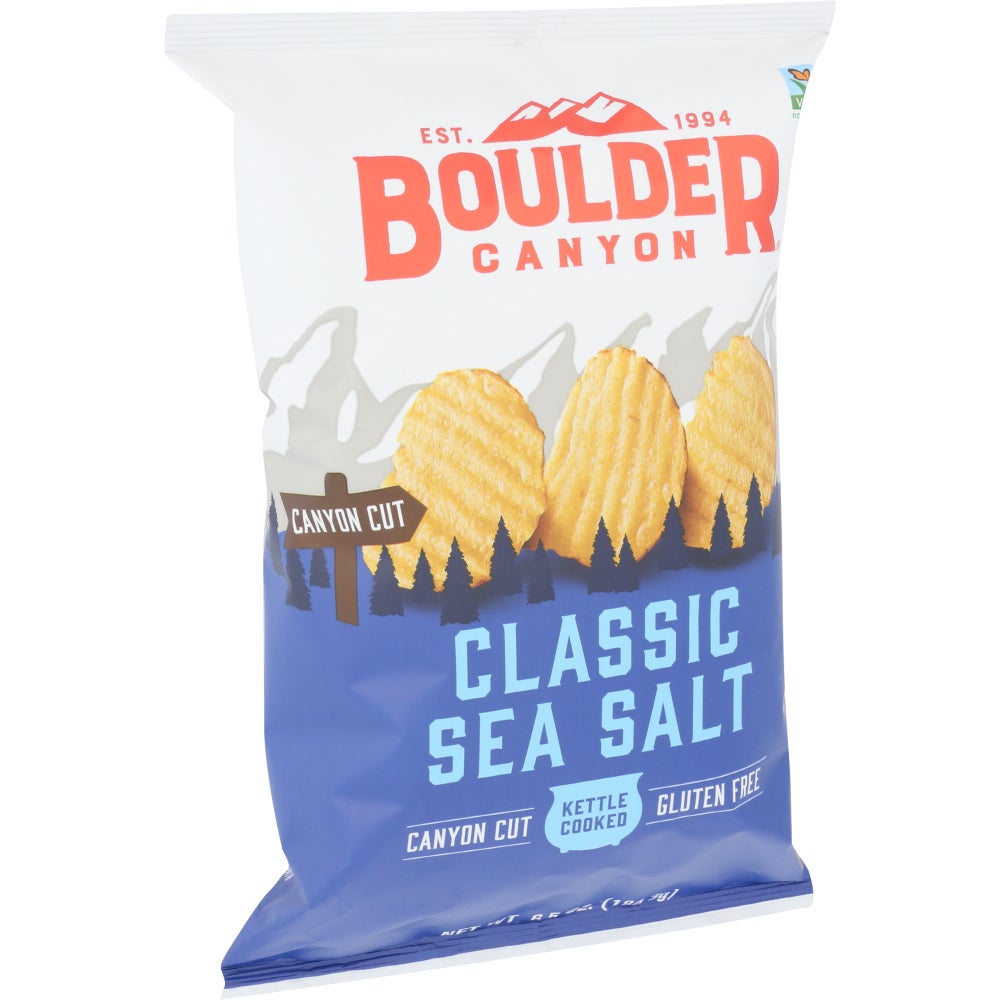Chips, Potato, Kettle, Classic Sea Salt,12 - 6.5 OUNCE
