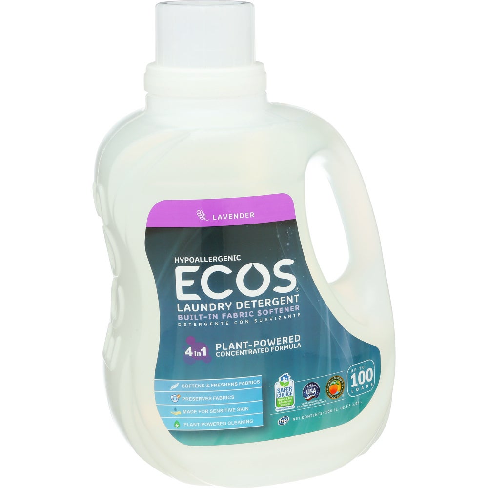 Detergent, Laundry, Lavender, Liquid,4 - 100 FLUID