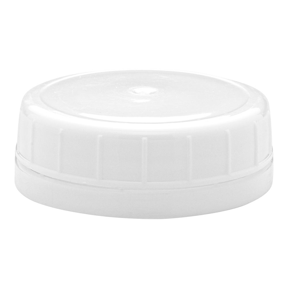 Caps, Replacement, Tamper-Evident, Plastic, White, Fits 16 Ounce Square Bottle,1 - 10 COUNT