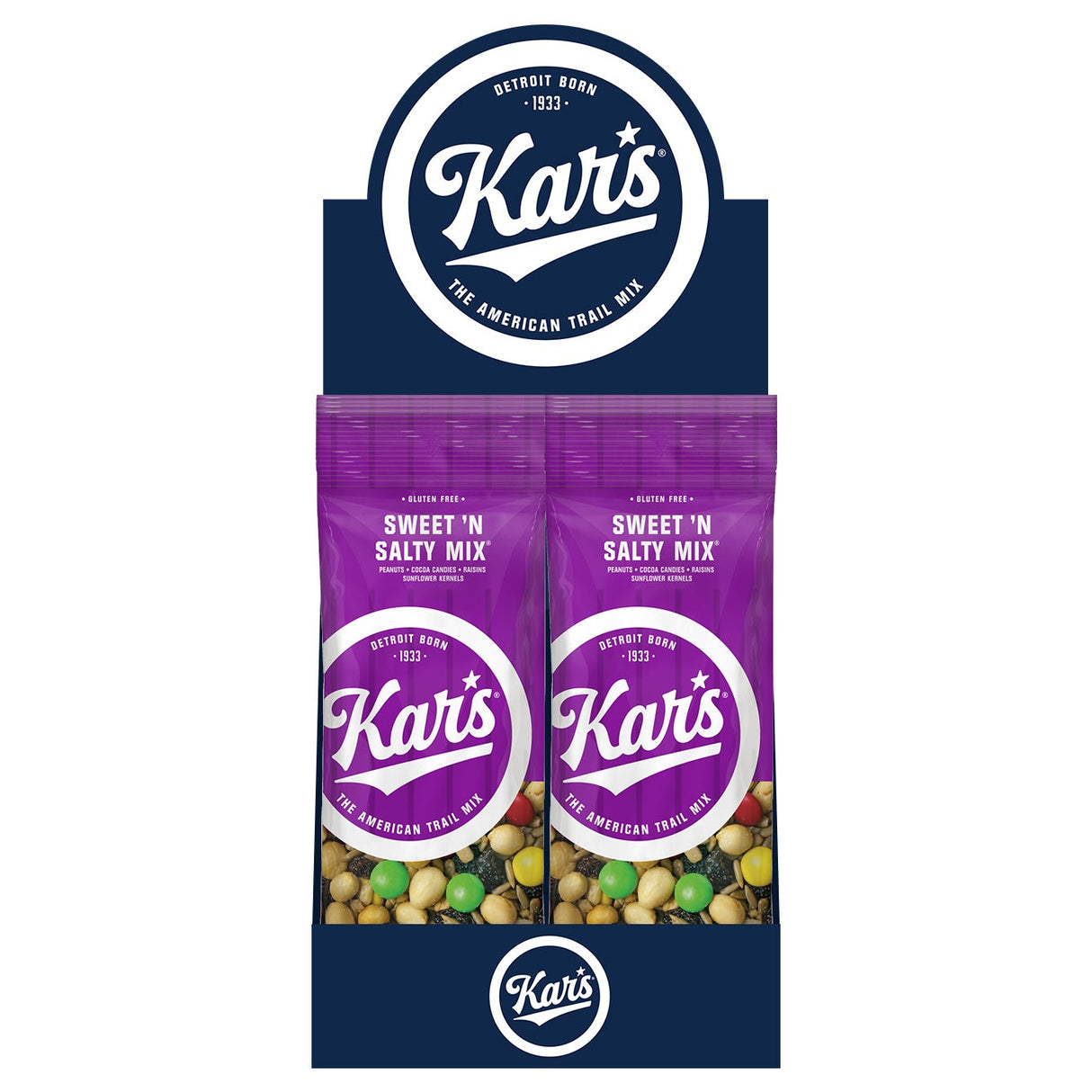 Trail Mix, Sweet & Salty, Single-Serve, 2.5 Ounce,3 - 12 COUNT