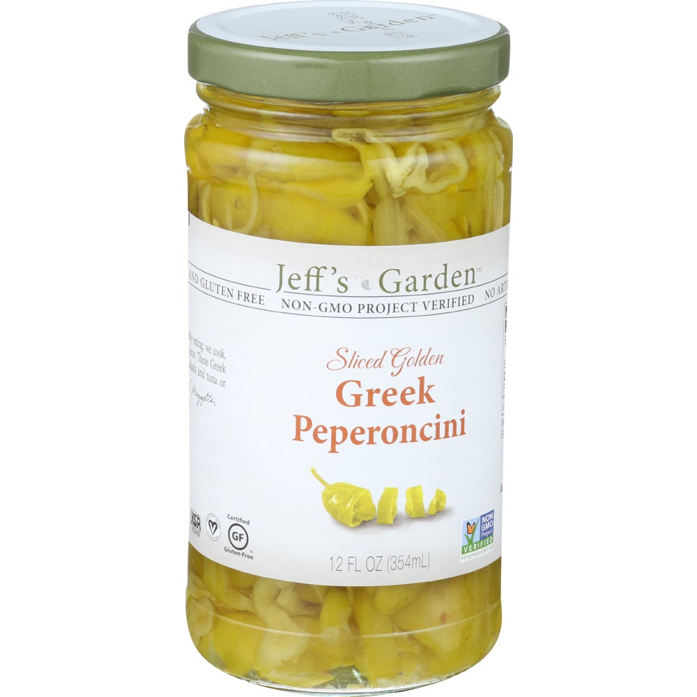 Peperoncini, Golden Greek, Sliced,6 - 12 FLUID