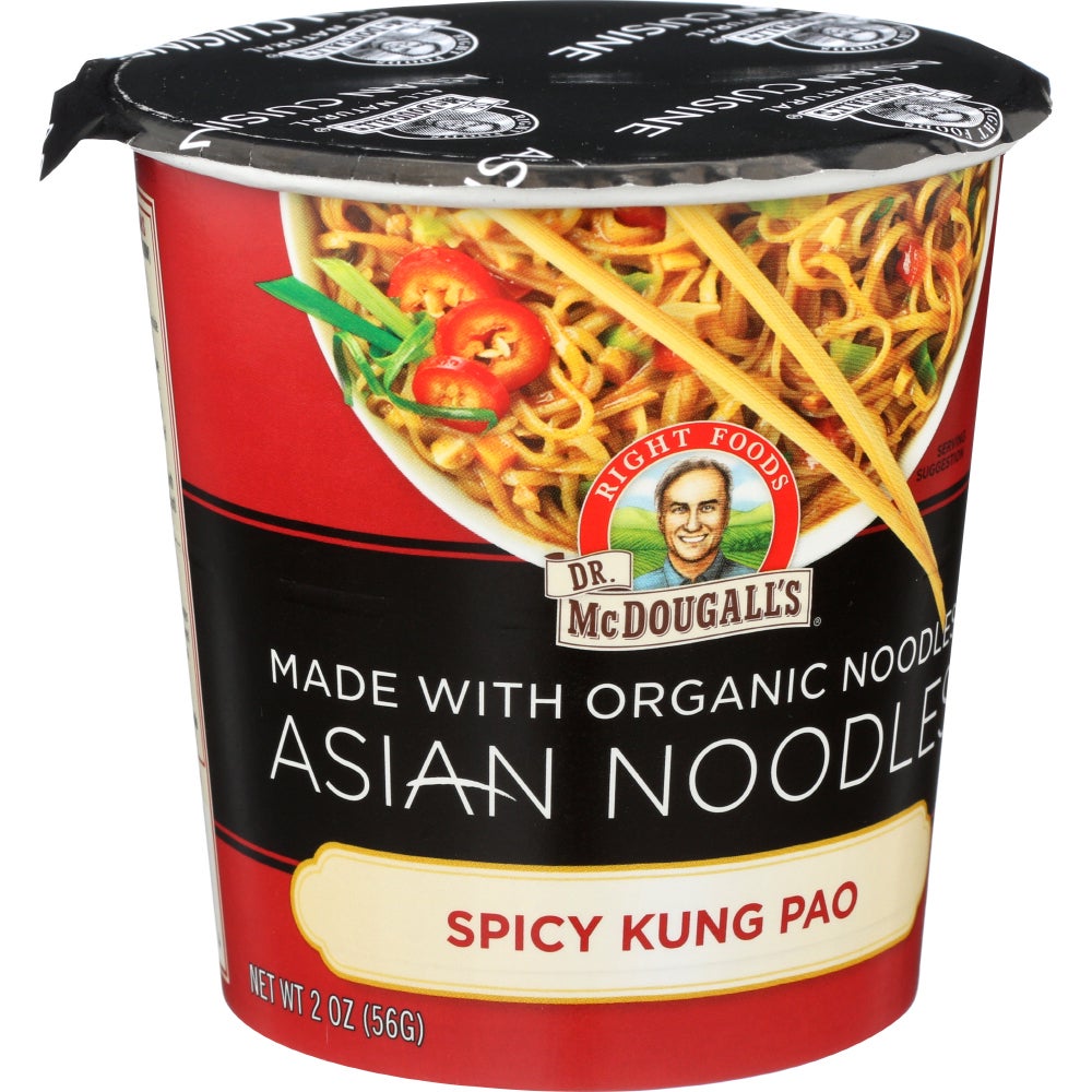Entree, Asian Noodle, Spicy Kung-Pao, Microwavable, Single Serve,6 - 2 OUNCE