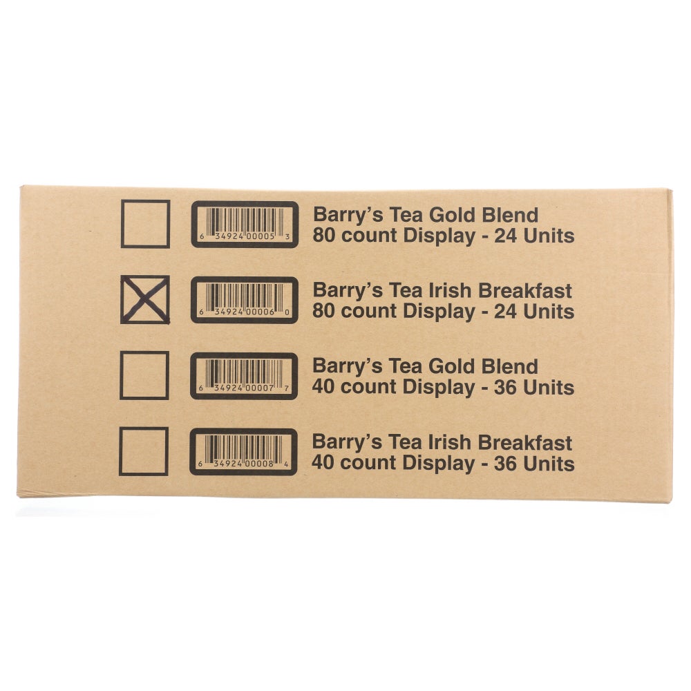 Display Stand, Irish Break Tea,24 - 80 COUNT