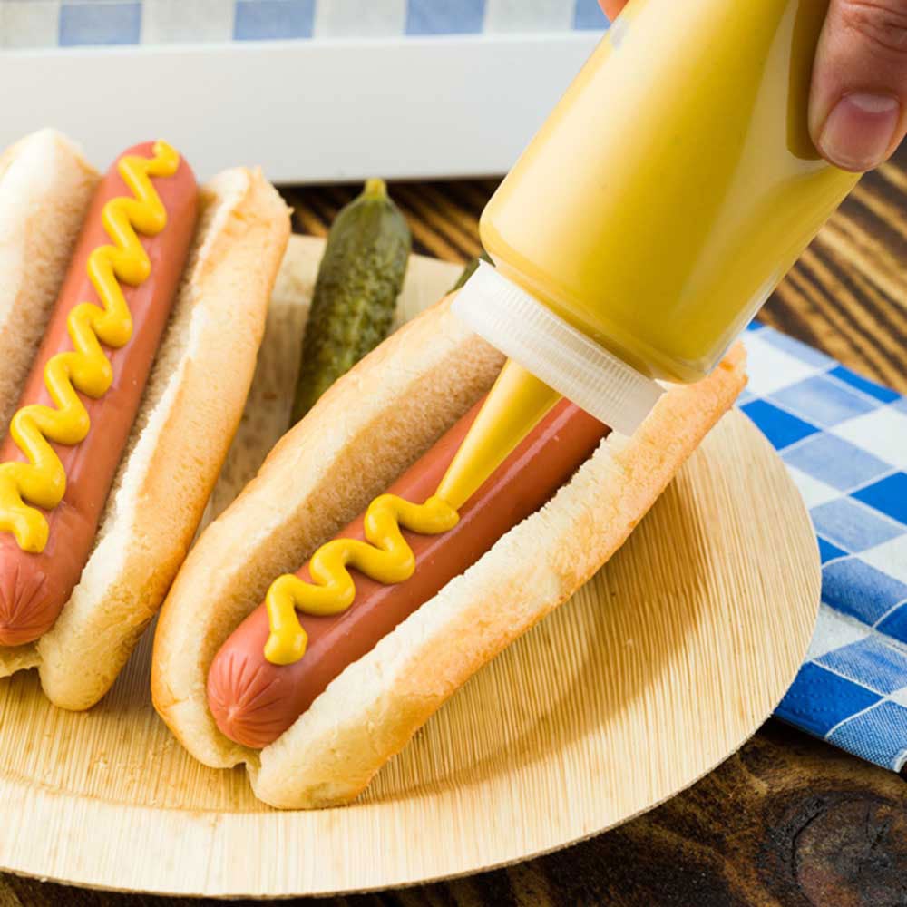 Bottles, Squeeze, 8 Ounce, Cylinder, Clear, Plastic, with Precision Tips, 8 Ounce,1 - 1 EACH