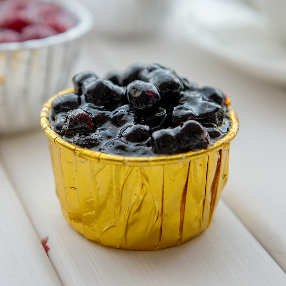 Cups, Baking, 3.4 Ounce, Foil-Coated, Rose Gold, Pleated, 2.1 Ounce,1 - 200 COUNT