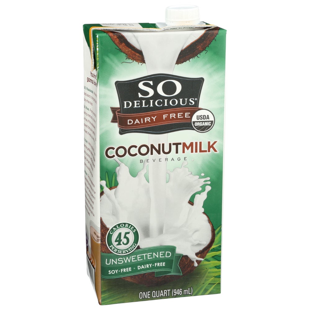 Milk, Coconut, Unsweetened,12 - 1 QUART