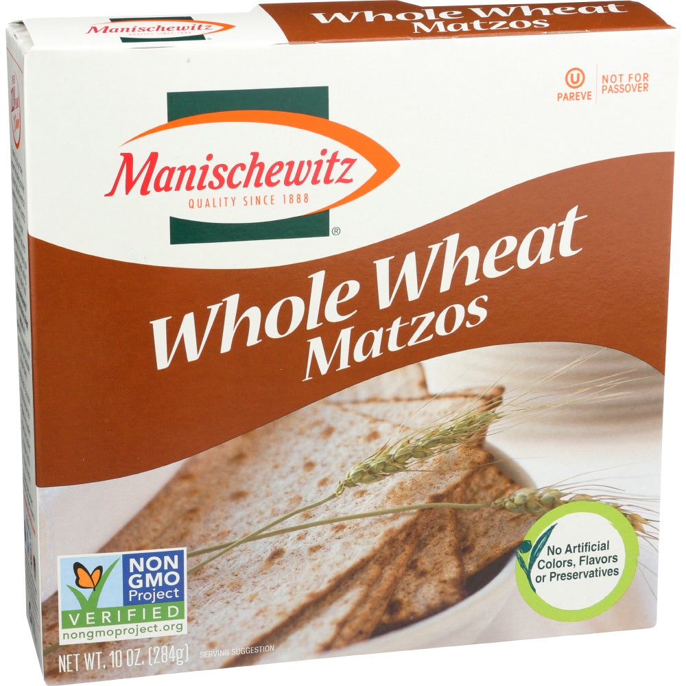 Flatbread, Matzo, Whole Wheat,12 - 10 OUNCE