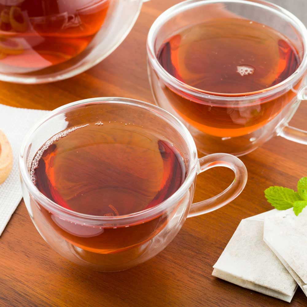 Cafe Cups, Double Wall Glass, 6 Ounce, with Handle, 6 Ounce,1 - 10 COUNT