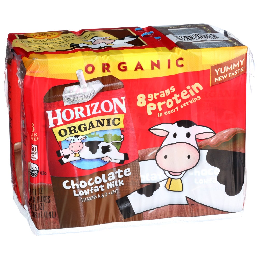 Milk, Lowfat, Chocolate, 8 Fluid Ounce,3 - 6 COUNT