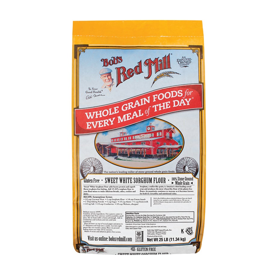 Flour, White Sorghum, Sweet,1 - 25 POUND