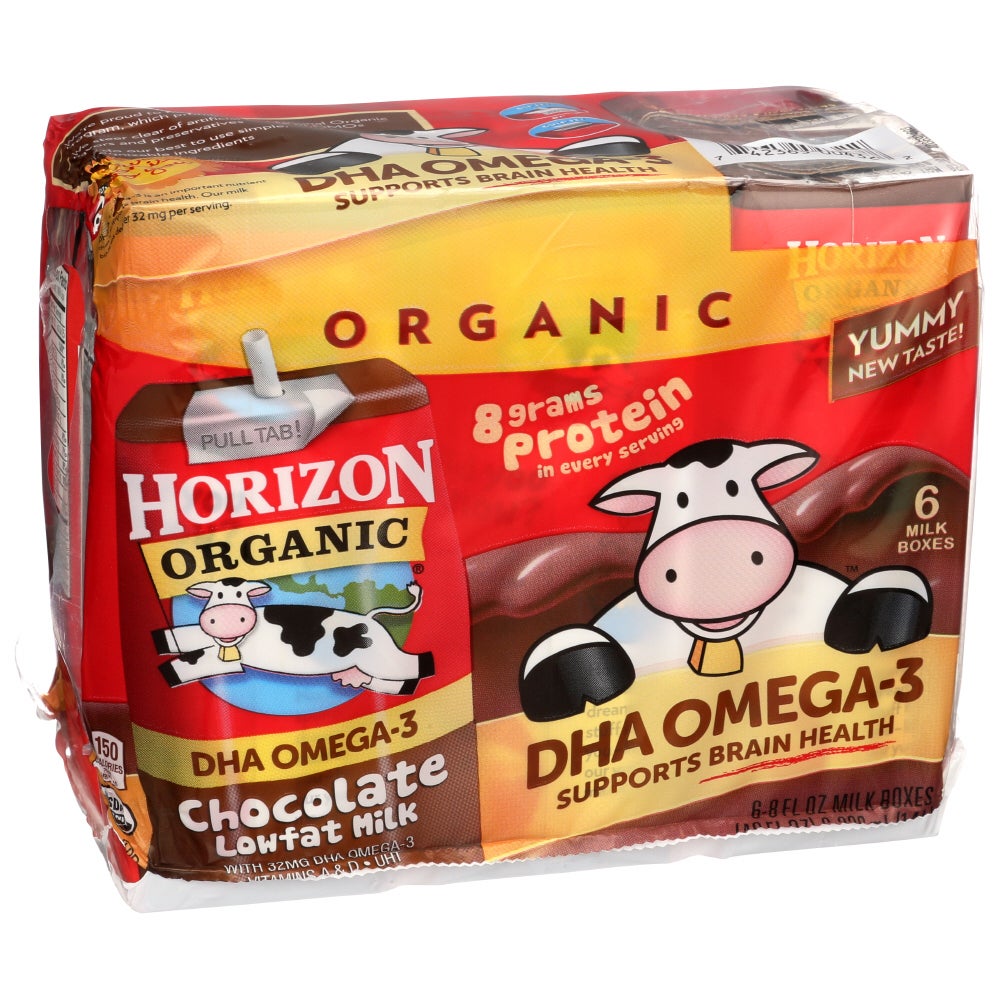 Milk, Lowfat, Chocolate, 8 Fluid Ounce,3 - 6 COUNT