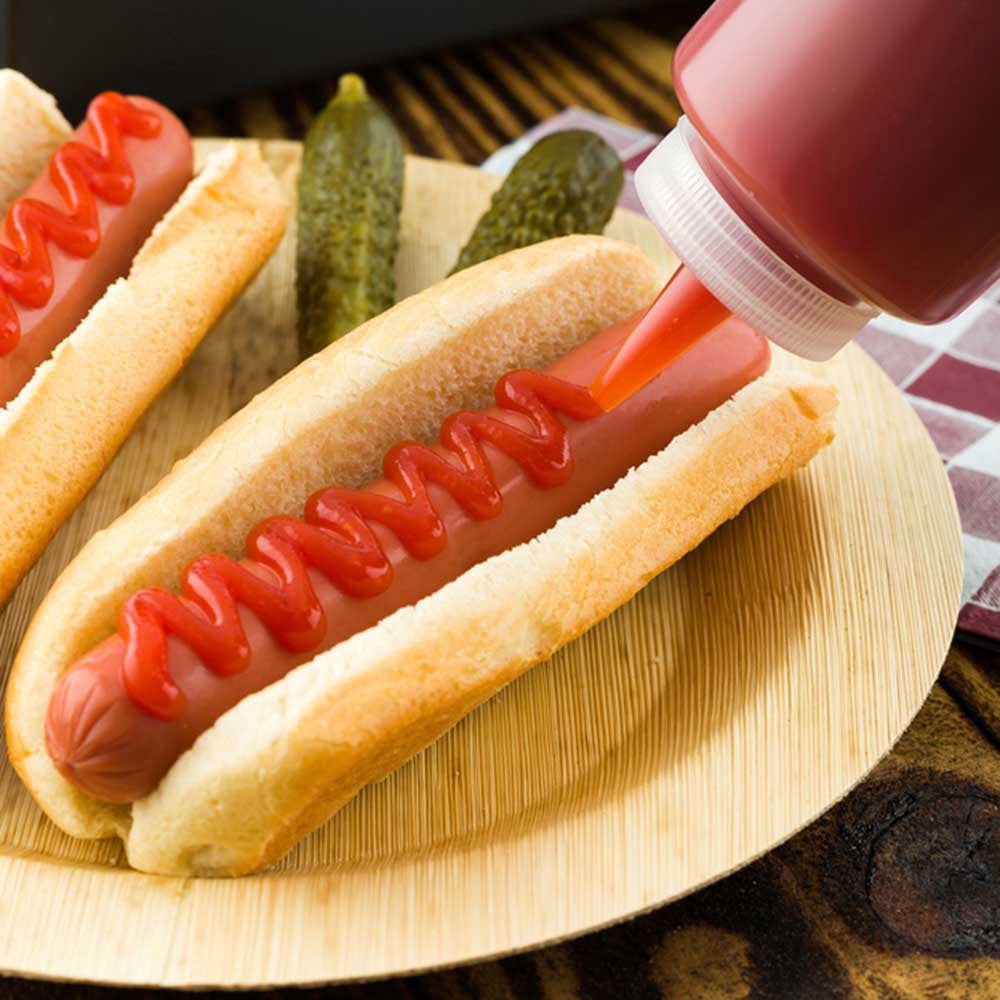 Bottles, Squeeze, 12 Ounce, Cylinder, Clear, Plastic, with Precision Tips, 12 Ounce,1 - 1 EACH