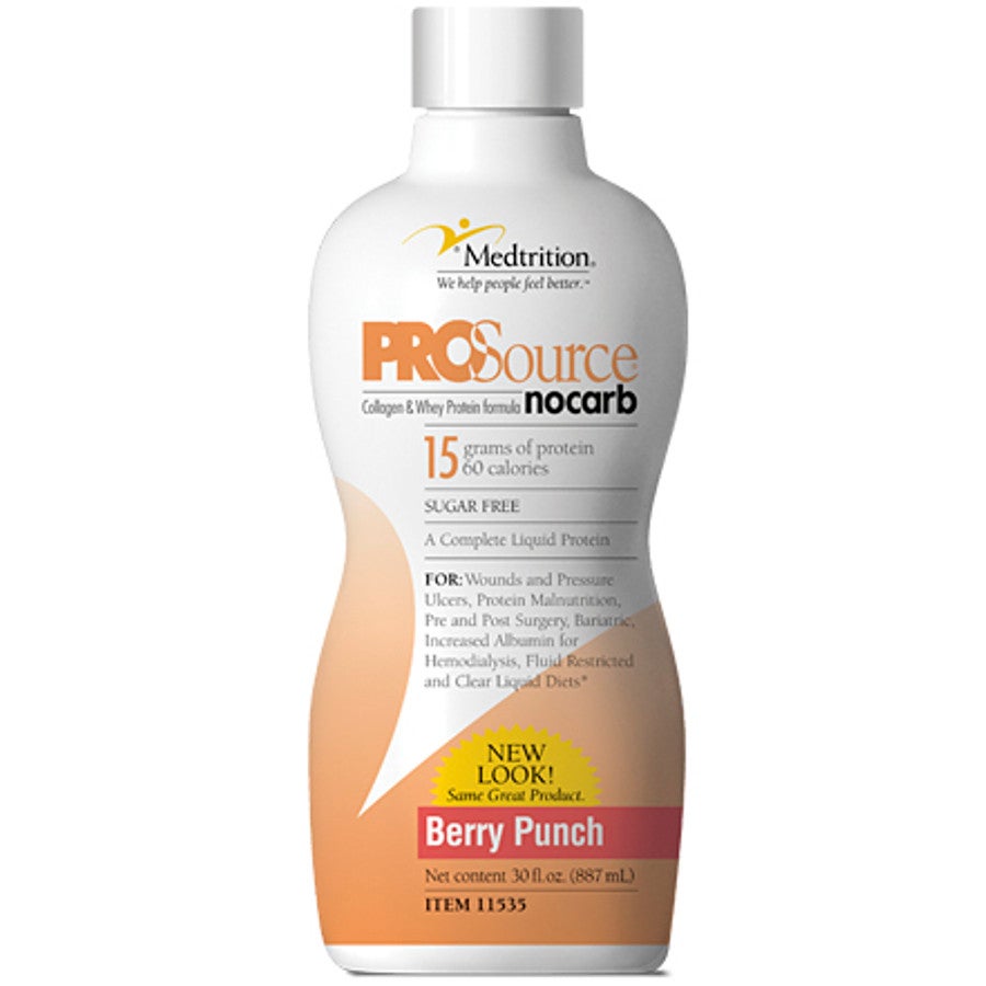 Supplement, Protein Drink, No Carb, Berry,4 - 30 FLUID