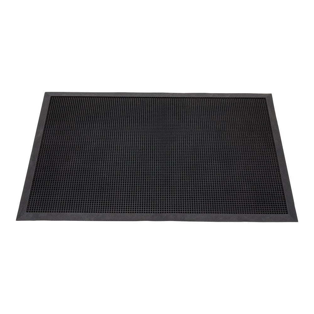Floor Mat, Comfy Feet, Non-Slip, Black, 48 x 36 Inch, Recycled Ruber,1 - 1 EACH