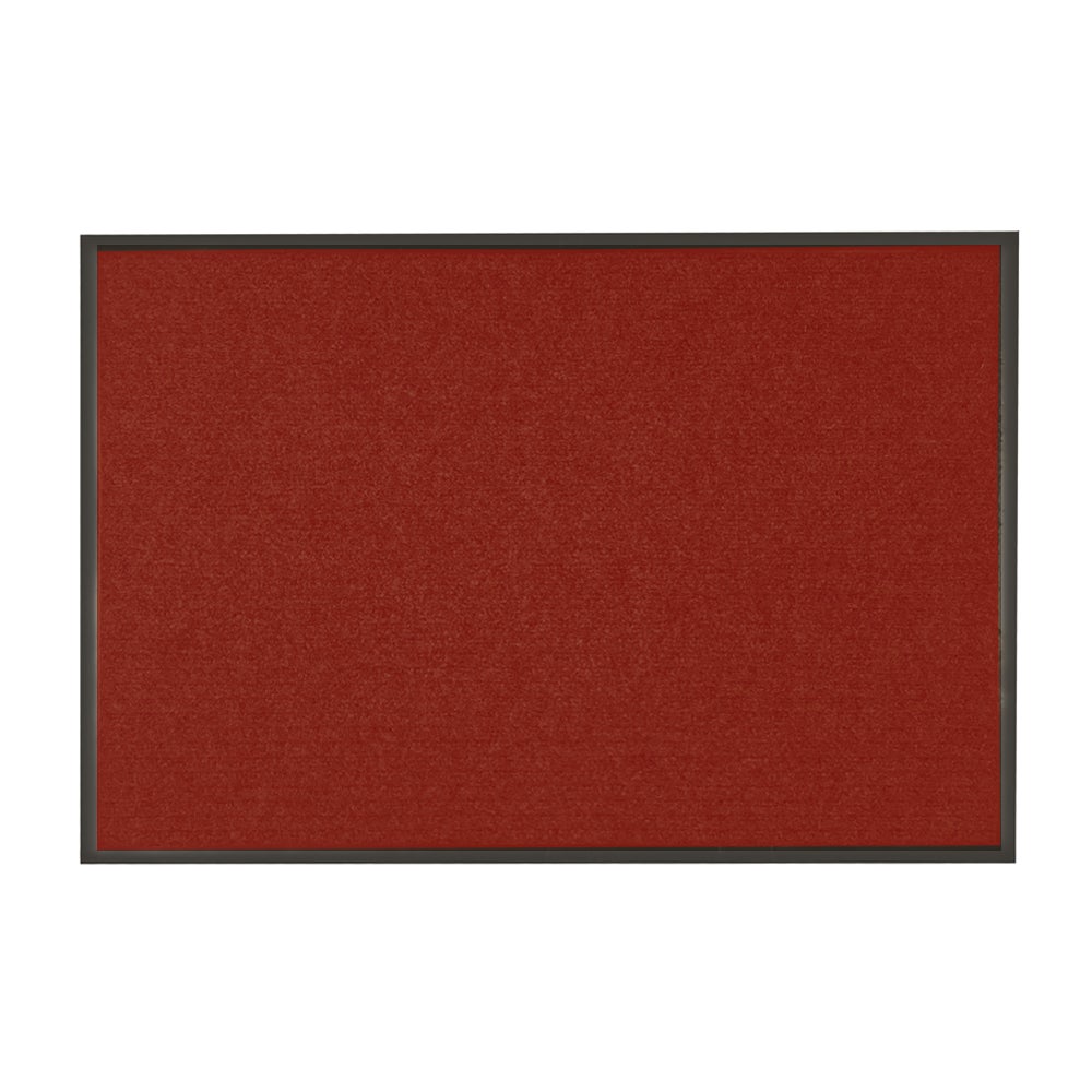 Floor Mat, Carpet, Comfy Feet, Dark Red, 60 x 36 Inch, Ribbed, Polypropylene,1 - 1 EACH