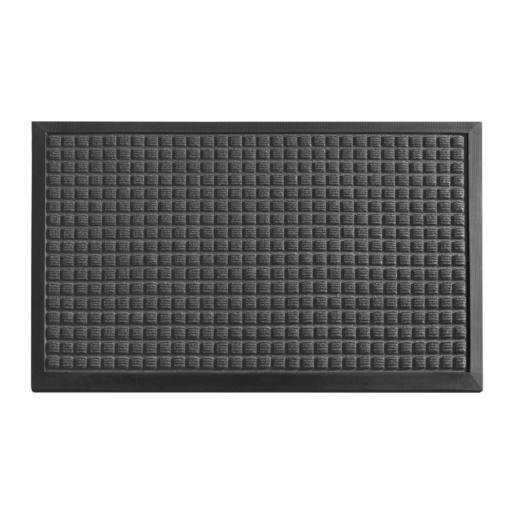 Floor Mat, Carpet, Comfy Feet, Heavy Duty, Gray, 60 x 36 Inch, Waffle, Polypropylene,1 - 1 EACH