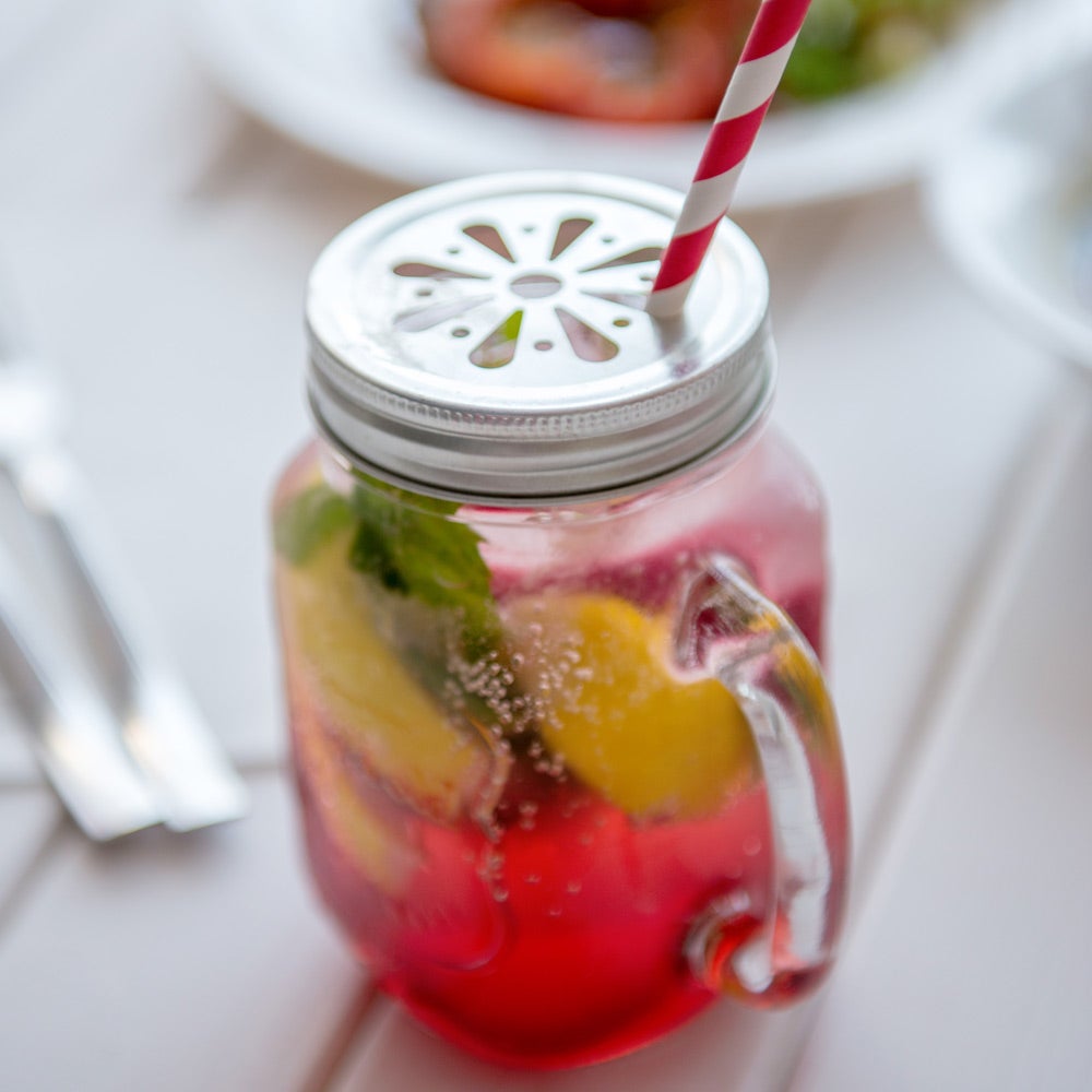 Straws, 7.75 Inch, Paper, Red Spirals, 7.75 Linear Inch,1 - 100 COUNT