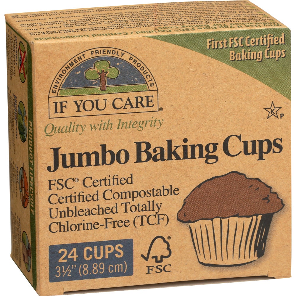 Cups, Baking, Jumbo, Paper,24 - 24 COUNT