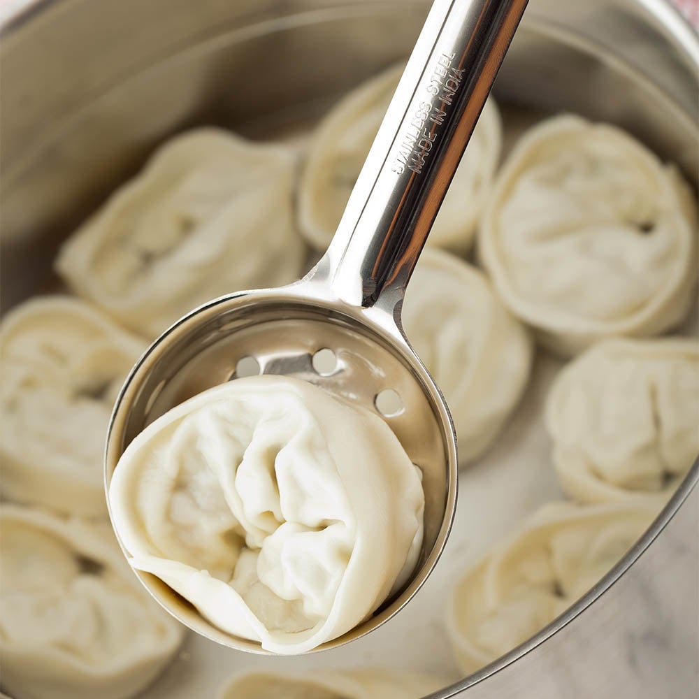 Spoodle, Perforated, 2 Ounce, Red Handle, 2 Ounce,1 - 1 EACH