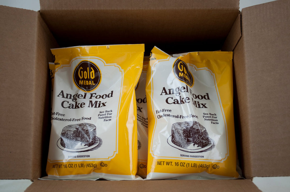Mix, Cake, Angel Food,12 - 16 OUNCE