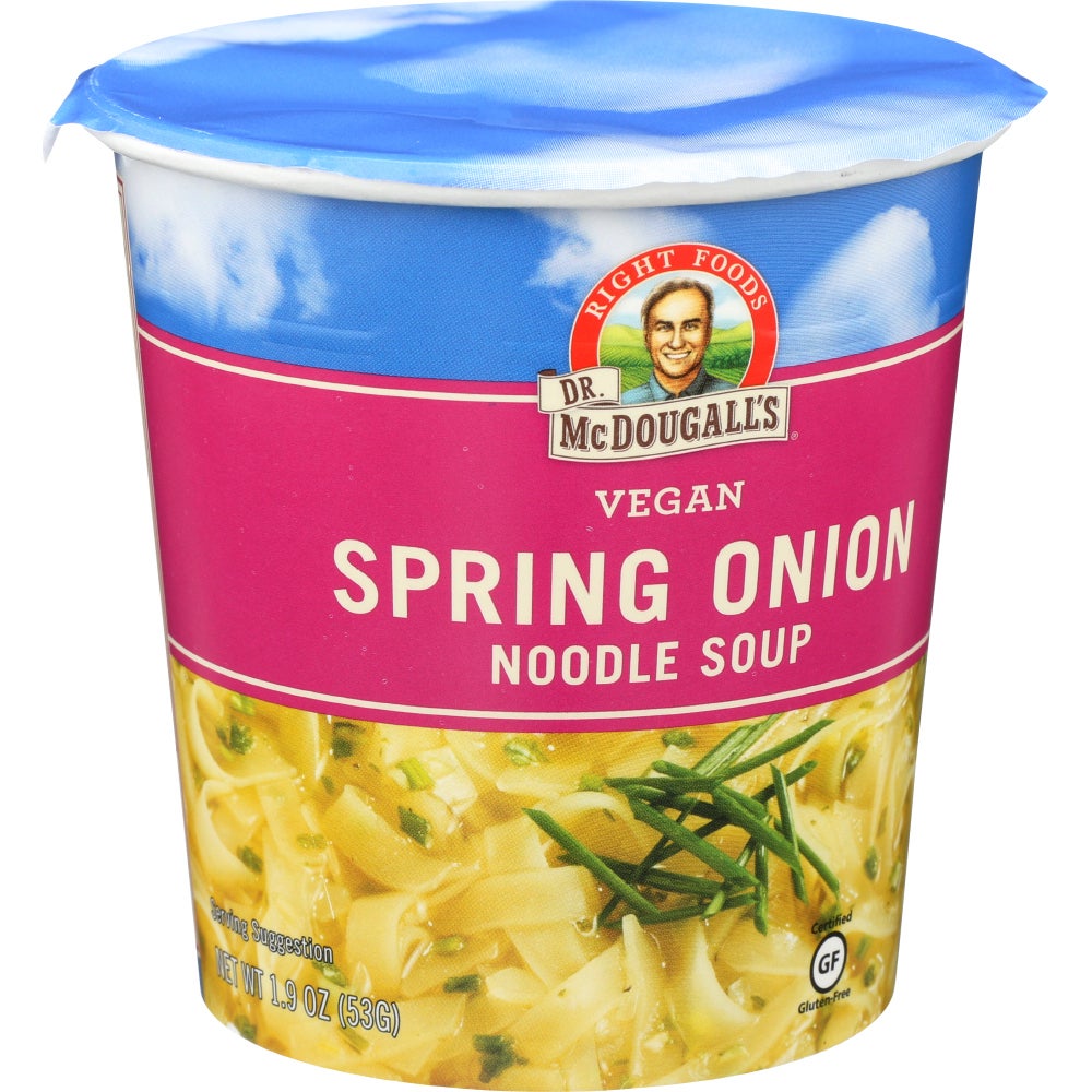 Soup, Noodle, Spring Onion, Microwavable, Single Serve,6 - 1.9 OUNCE